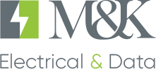 m and k electrical logo