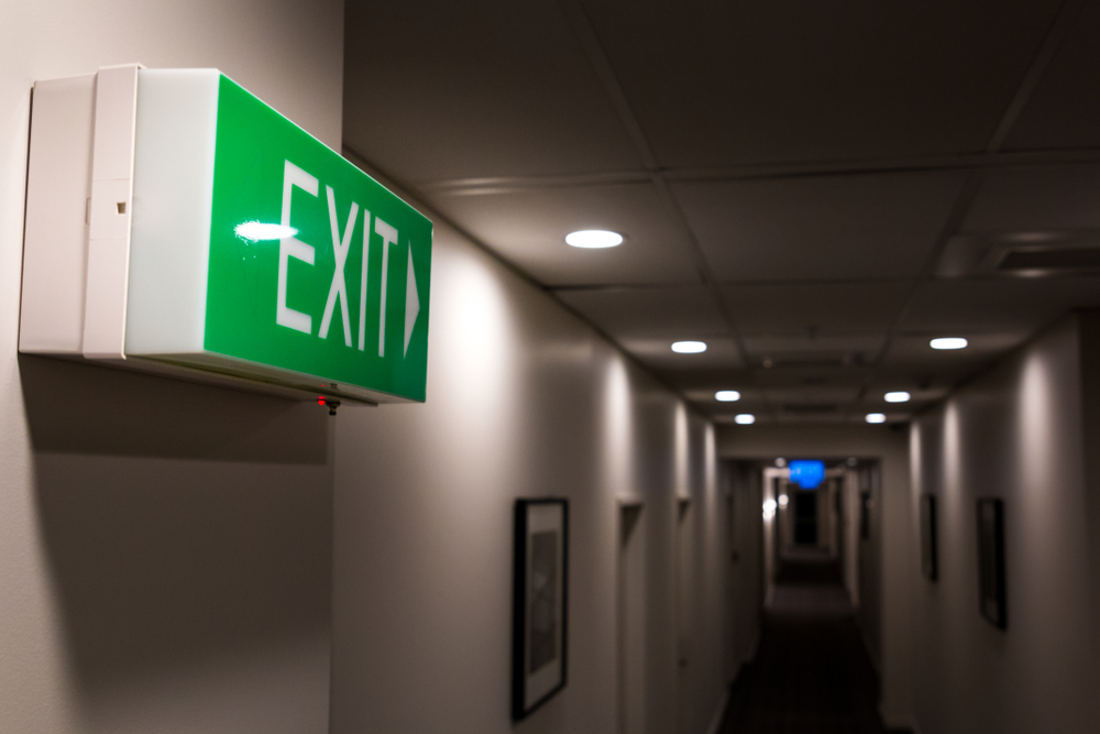 exit sign electrics